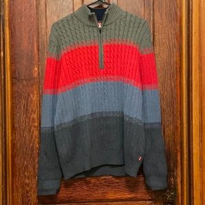 Men's IZOD quarter zip sweater